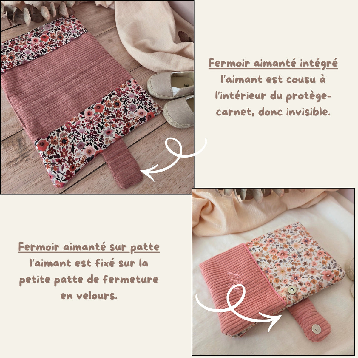 Protège carnet de santé personnalisable