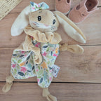 Doudou Lapin Beige Personnalisé