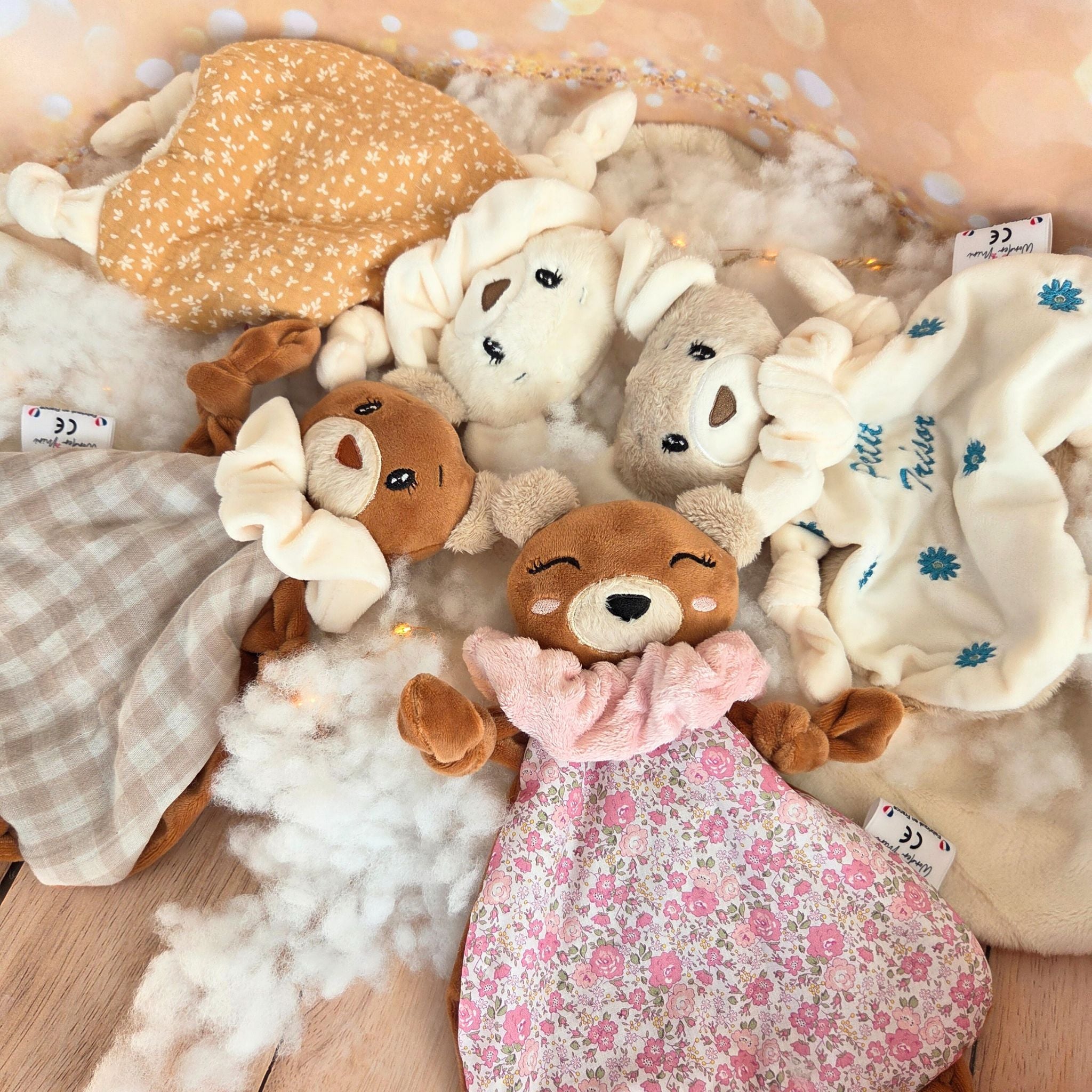 Doudou Ours Beige Personnalisable