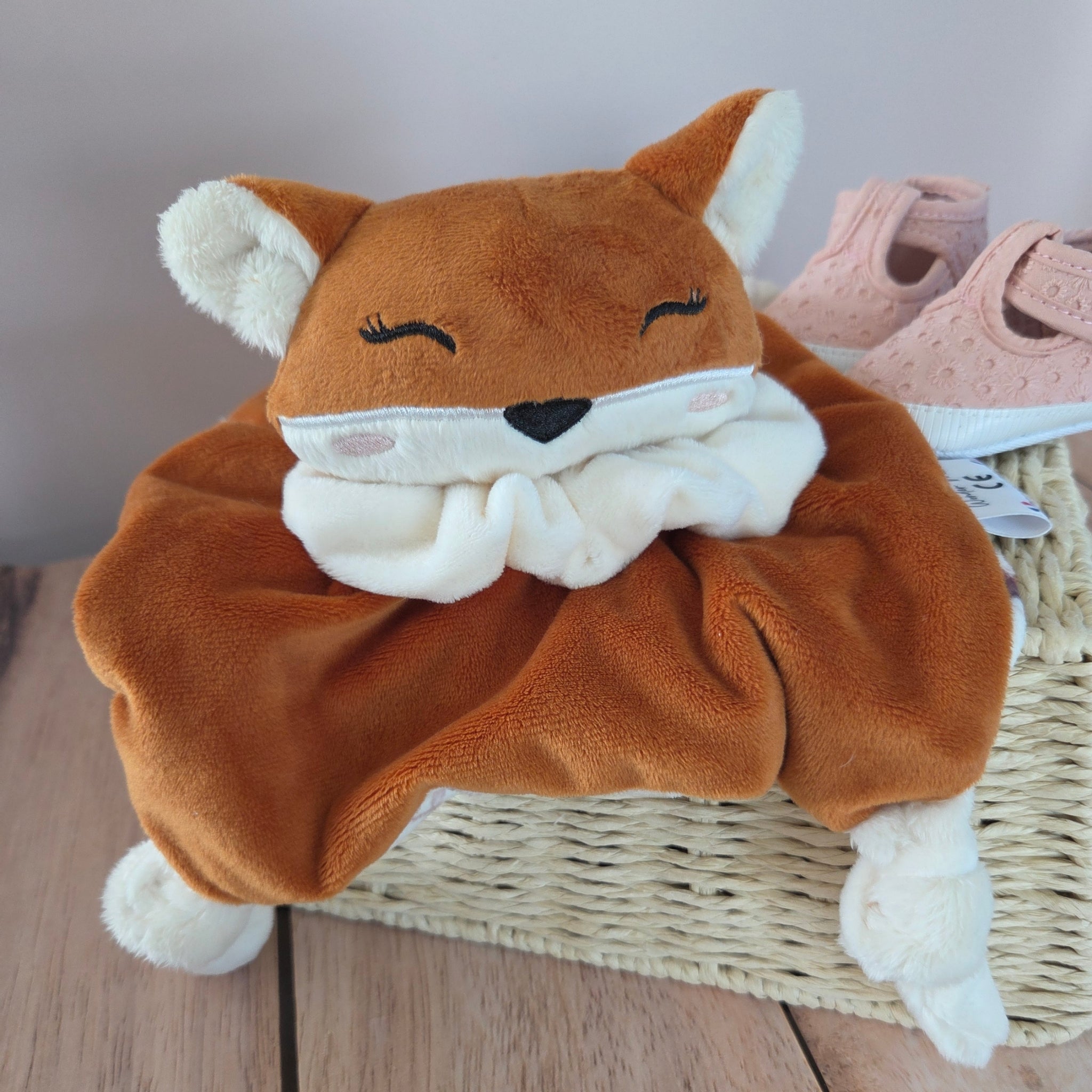 Doudou Renard Roux Personnalisable