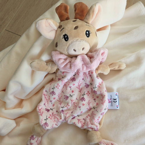 Doudou Girafe personnalisé