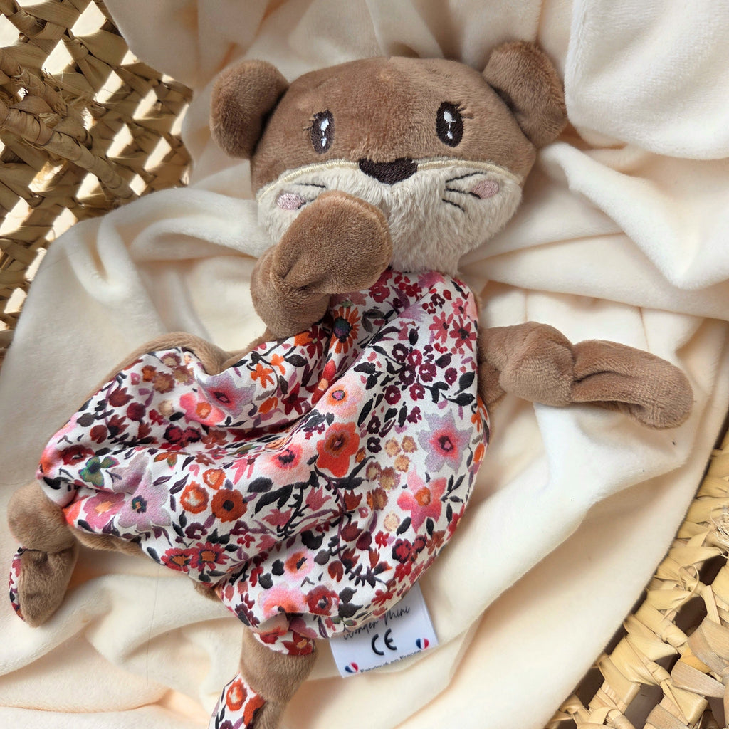 Doudou Loutre Personnalisable - Fait Main France