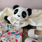 Doudou Panda personnalisé - fait main