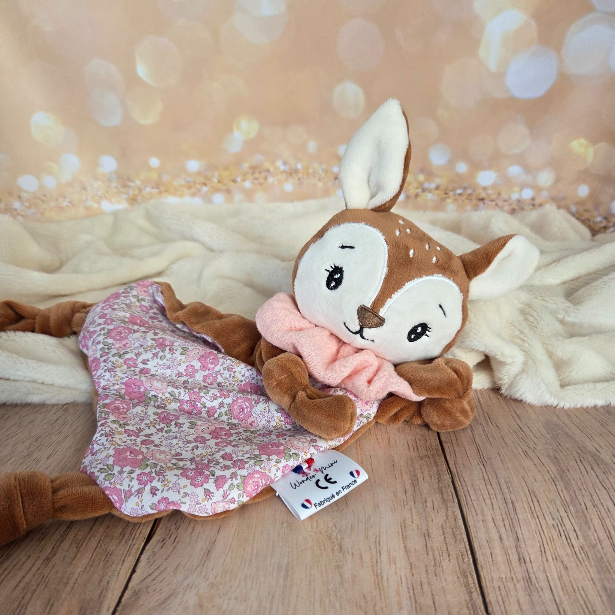 Doudou Biche Personnalisable