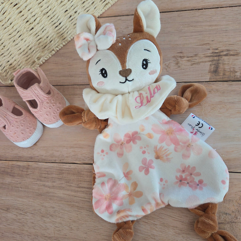 Doudou Biche Personnalisable