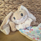 Doudou Lapin Beige Personnalisé